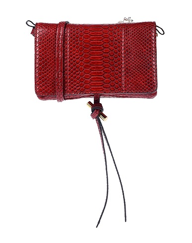 STELLA McCARTNEY Across-body bag Burgundy 60% Polyurethane, 40% Polyester
