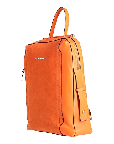 PIQUADRO Rucksacks Orange Leather