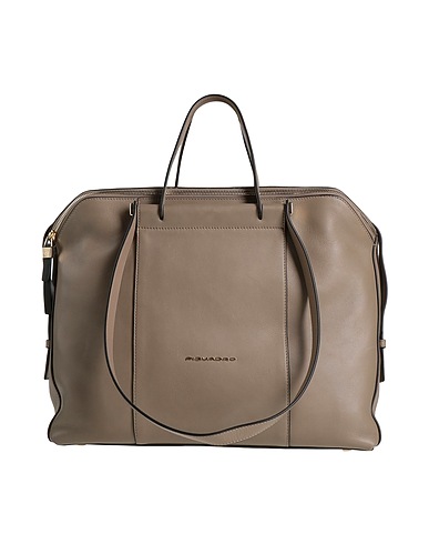 PIQUADRO Shoulder bag Khaki Cow leather