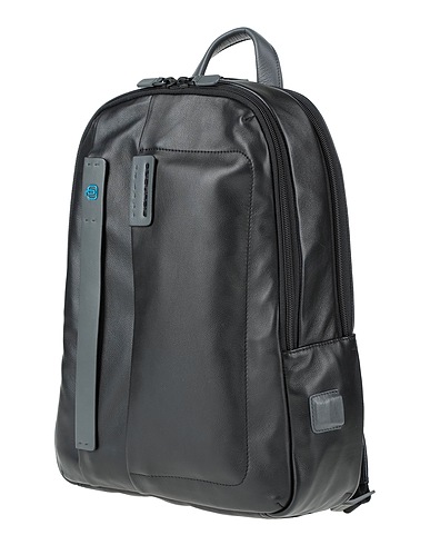 PIQUADRO Backpacks Black Cow leather