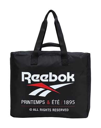 REEBOK Athletic bags and rucksacks CL Printemps Ete TOTE Black 100% Polyester