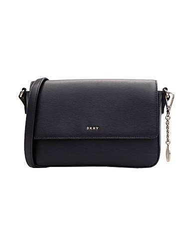 DKNY Across-body bag BRYANT-MD FLAP CBODY-SUTTON
 Black 100% Bovine leather