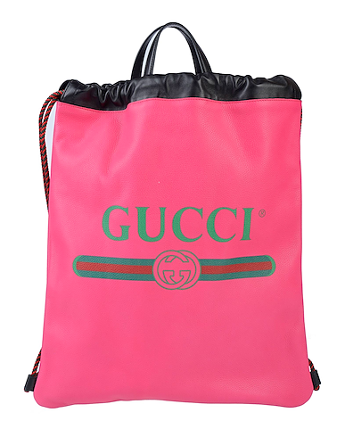 GUCCI Handbag Fuchsia Soft Leather