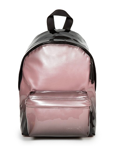 EASTPAK Backpacks ORBIT GLOSSY PINK
 Black 100% Polyurethane