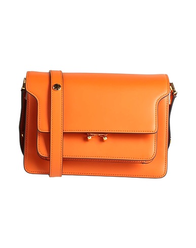 MARNI Bolso con bandolera Mandarina Cuero