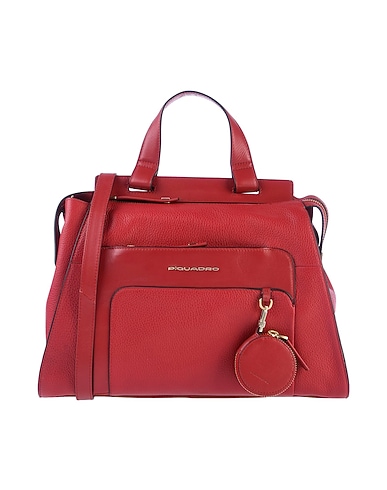 PIQUADRO Handbag Red Bovine leather