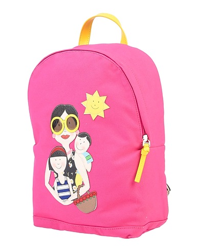 DOLCE&GABBANA Zaini & Marsupi Fucsia 64% Cotone, 36% Pelle di vitello