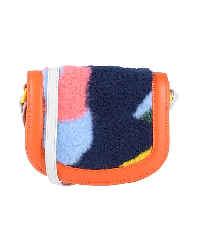 STELLA McCARTNEY KIDS Cross-body bags Orange 100% Polyurethane, Polyester