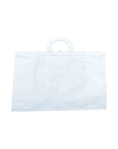 MM6 MAISON MARGIELA Handbag White 60% Polyester, 35% Polyurethane, 5% Polyethylene