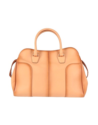 TOD'S Handbag Beige Leather