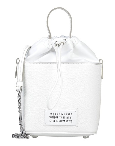MAISON MARGIELA Handbag White 100% Bovine leather