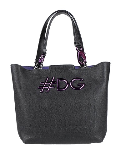 DOLCE&GABBANA Handbag Black Leather