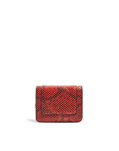topshop red crossbody bag