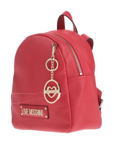 red moschino backpack