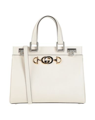 gucci zumi grainy leather medium top handle bolsa