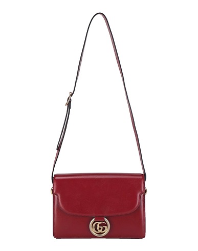 GUCCI Across-body bag Red Soft Leather