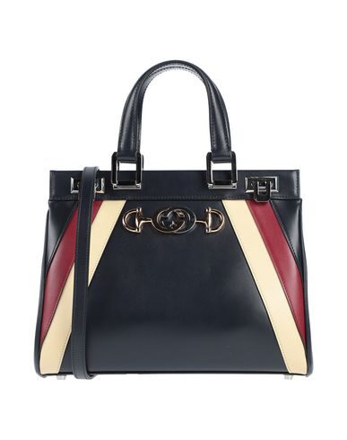 Gucci Zumi Leather Shoulder Bag In Blue