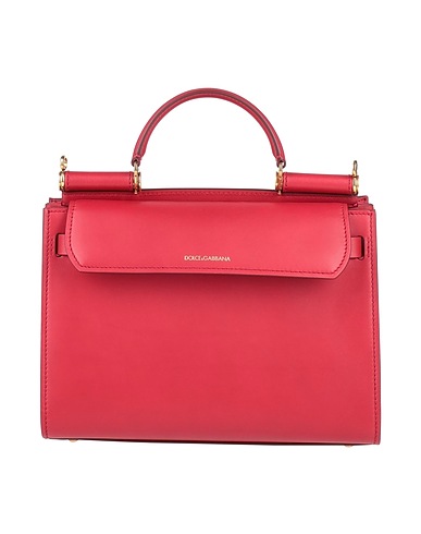 DOLCE&GABBANA Handbag Red 100% Calfskin