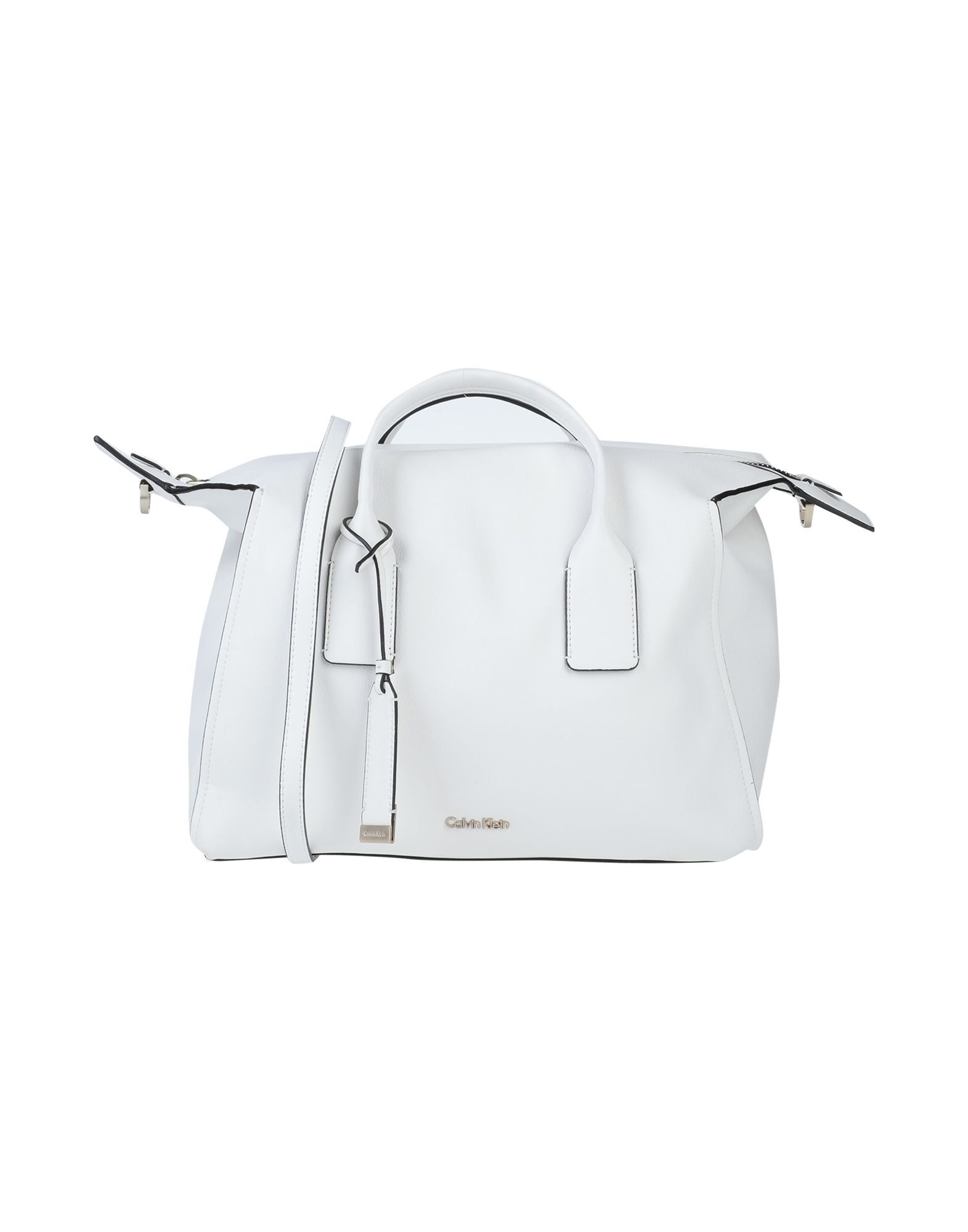 white calvin klein handbag