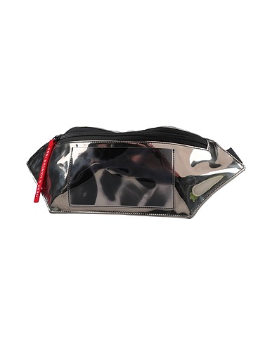 DSQUARED2 Belt Bags Grey Plastic, Textile fibers