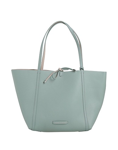 ARMANI EXCHANGE Handbag Sage green 100% Polyurethane