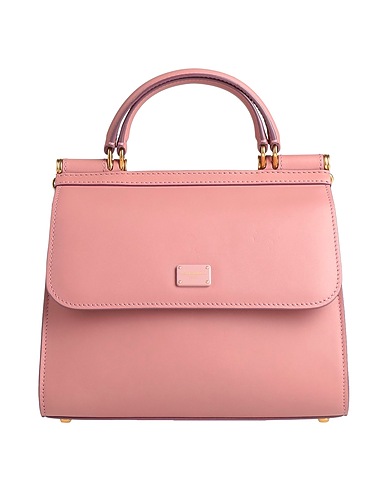 DOLCE&GABBANA Sac à main Vieux rose Cuir de veau