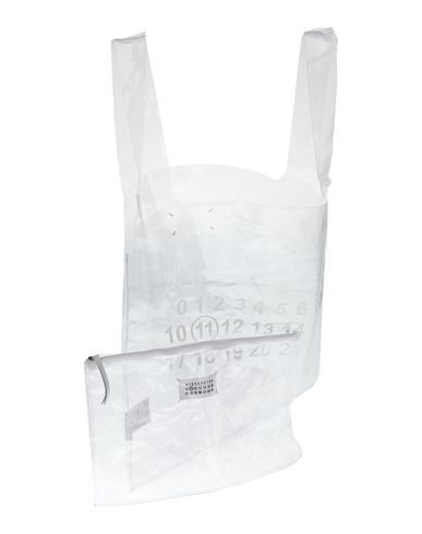 Shop Maison Margiela Woman Handbag Transparent Size - Pvc - Polyvinyl Chloride