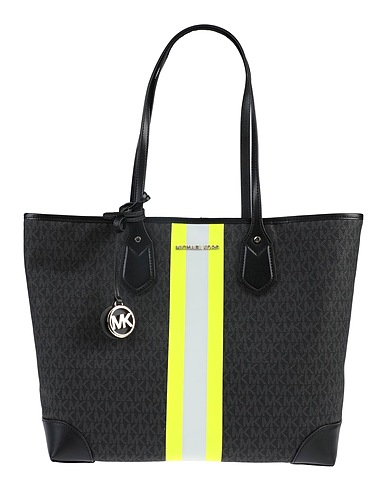 MICHAEL MICHAEL KORS Shoulder bag Black 67% PVC - Polyvinyl chloride, 17% Polyester, 14% Cotton, 2% Polyurethane