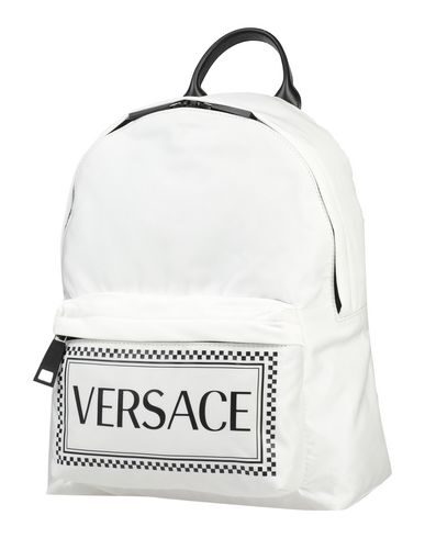 white versace backpack