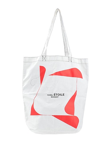 MARANT ÉTOILE Shoulder bag White 100% Cotton
