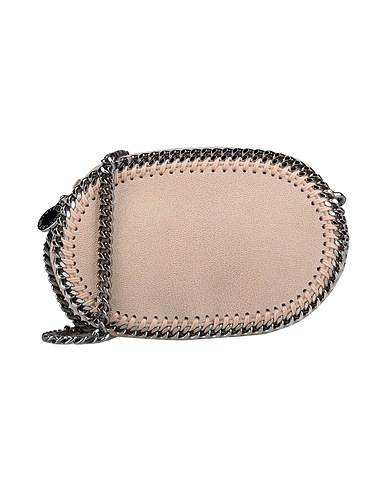 STELLA McCARTNEY Across-body bag Beige Textile fibres