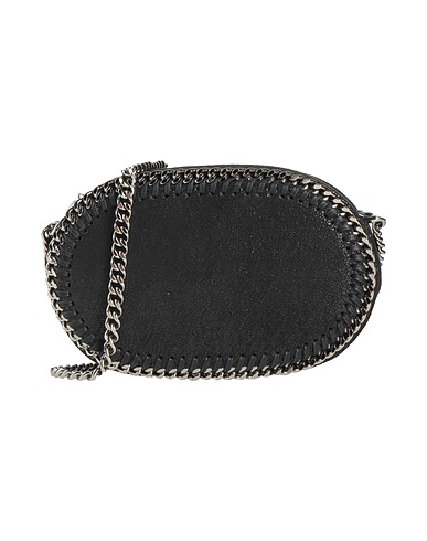 STELLA McCARTNEY Cross-body bags Black Textile fibers