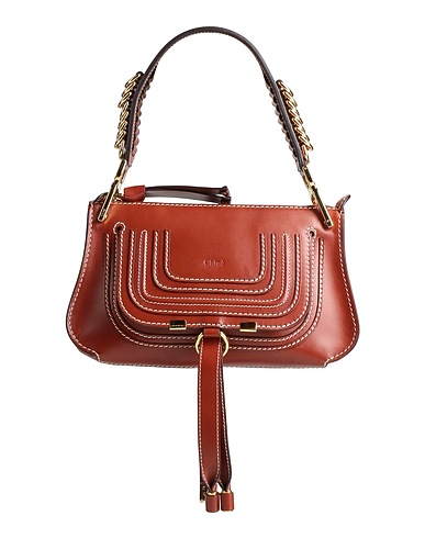 CHLOÉ Handbag Brown 100% Calfskin