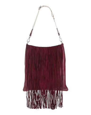 GOLDEN GOOSE Shoulder bag Burgundy Soft Leather