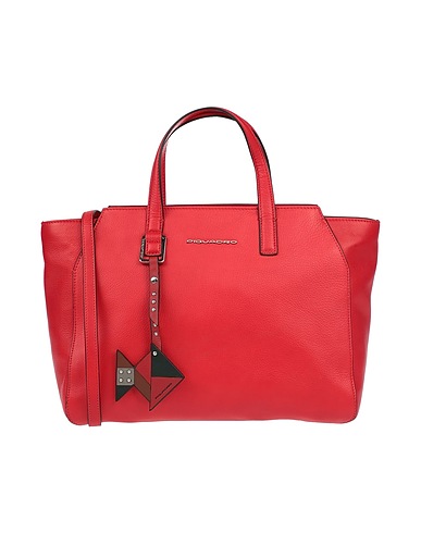 PIQUADRO Handbag Red Soft Leather