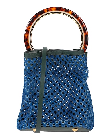 MARNI Handbag Blue Cow leather