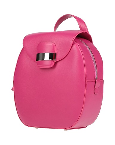SERGIO ROSSI Backpacks Fuchsia Soft Leather