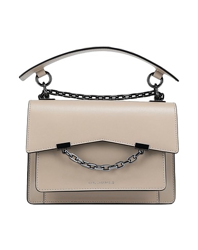 KARL LAGERFELD Τσάντα ταχυδρόμου K/KARL SEVEN SHOULDERBAG
 Ανοιχτό καφέ 100% Δέρμα βοοειδών
