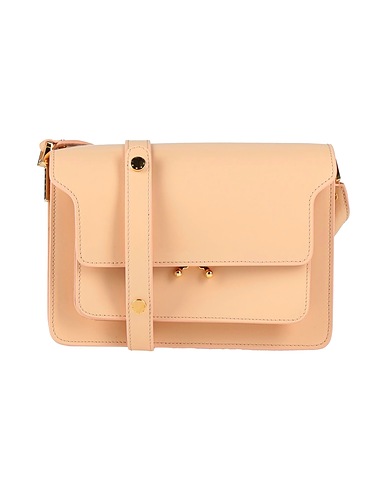 MARNI Cross-body bags Blush Calfskin