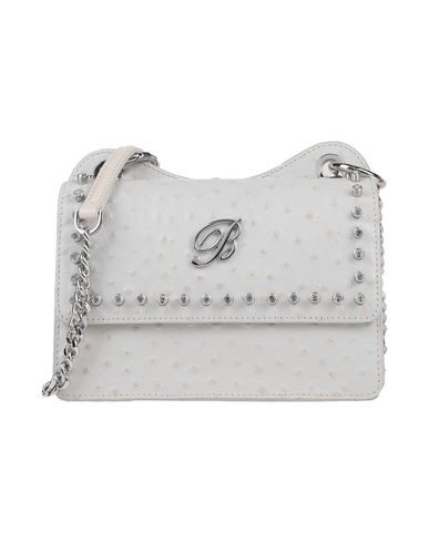 Click to view more detailed imagery on our partner's website Blumarine Cross-body Bags In Light Grey
