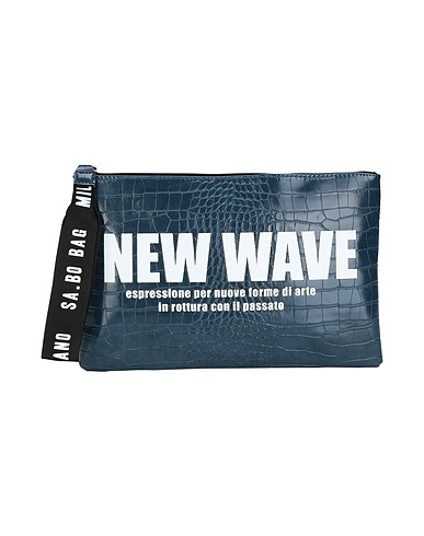 SA.BO BAG Handbag Midnight blue Textile fibers