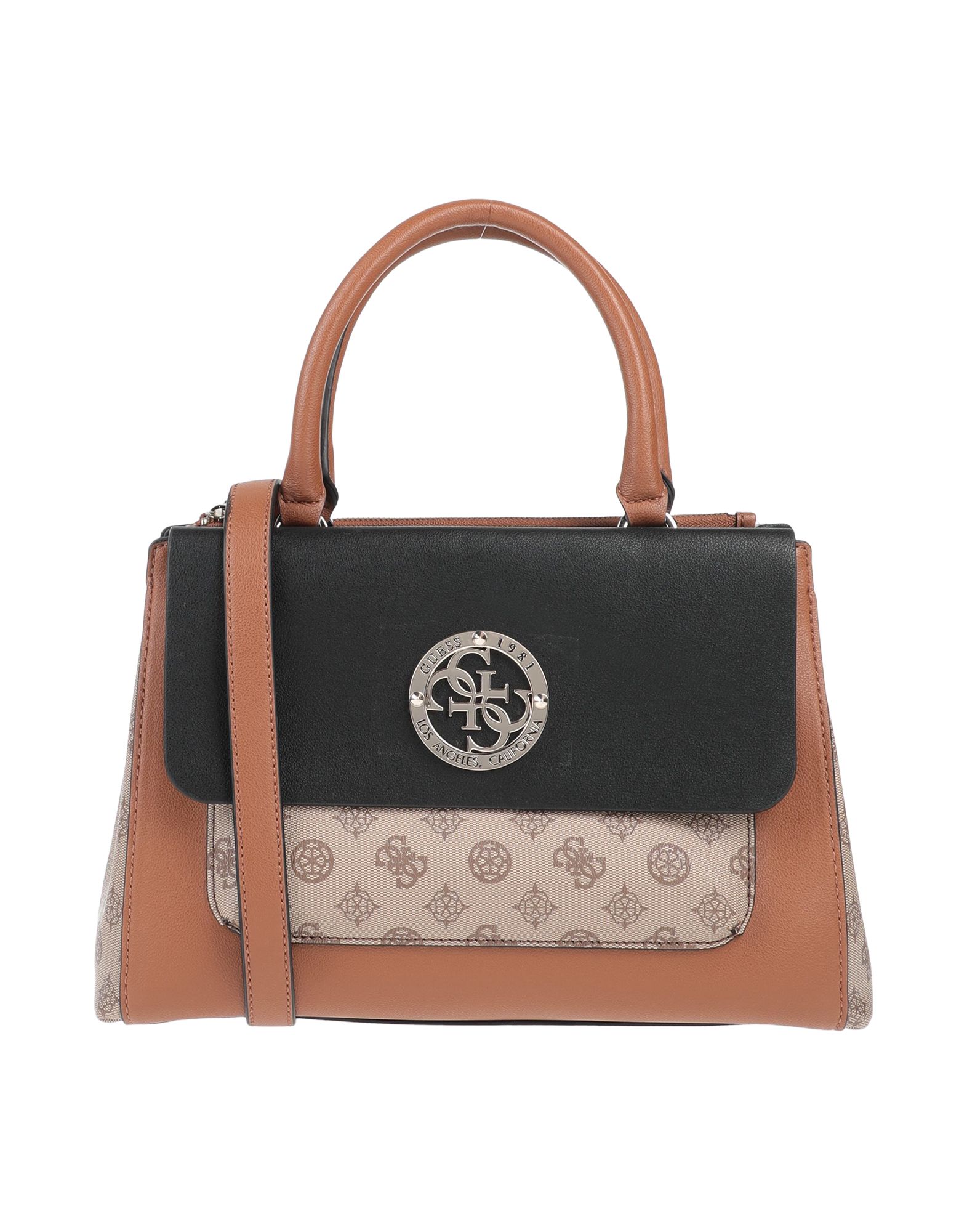 orange guess purse