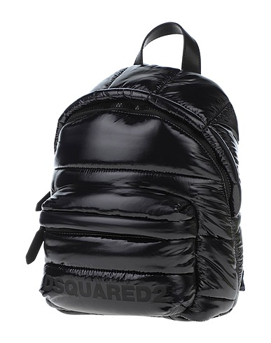 DSQUARED2 Σακίδια Μαύρο 95% Πολυαμίδη, 5% Δέρμα βοοειδών