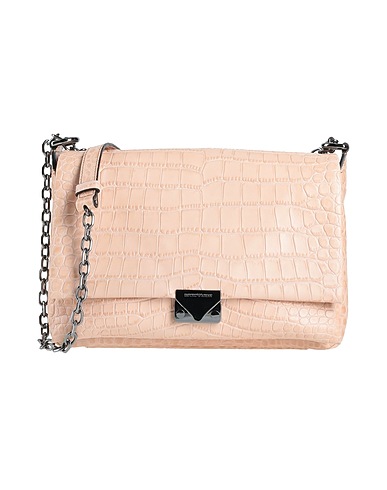 EMPORIO ARMANI Cross-body bags Blush 100% Bovine leather