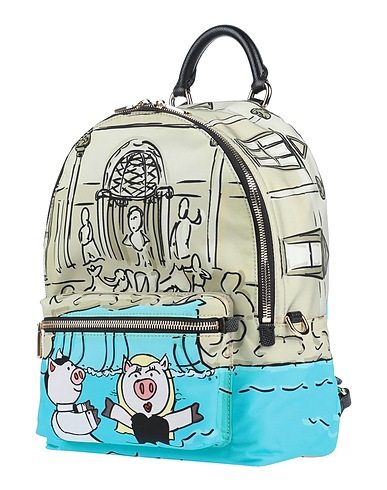 DOLCE & GABBANA Backpack & fanny pack Sand 80% Polyamide, 20% Calfskin