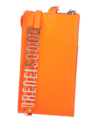 IRENEISGOOD Cross-body bags Orange Soft Leather