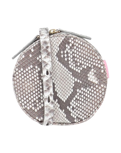 TUBICI Across-body bag Grey Python skin