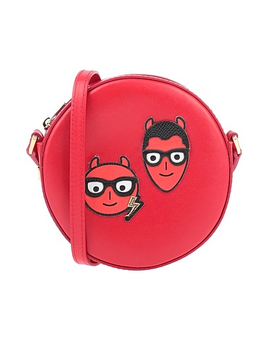 DOLCE&GABBANA Handbags Red Calfskin