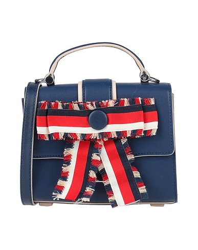 TOSCA BLU Handtasche Nachtblau 100% Rindsleder