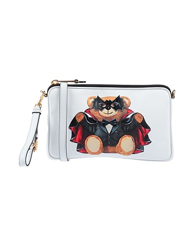 MOSCHINO Across-body bag COUTURE White Soft Leather